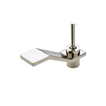 Waterworks Formwork Low Profile One Hole Deck Mounted Lavatory Faucet with Metal Joystick Handle in Dark Brass