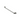 Waterworks Essentials Classic 24" Grab Bar in Nickel