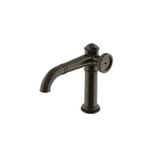 Waterworks On Tap High Profile Bar Faucet with Metal Wheel Handle in Dark Brass
