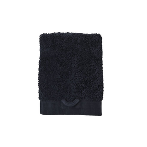 Waterworks Cumulus Terry Wash Towel in Black