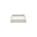 Waterworks Dorset Soap Dish in Ivory Glossy Solid