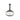 Waterworks .25 Ceiling Mounted Shower Arm and Flange ONLY in Nickel