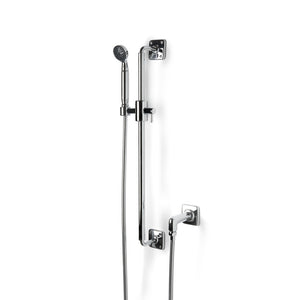 Waterworks Ludlow Handshower On Bar in Burnished Brass