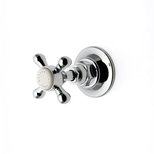 Waterworks Highgate Volume Control Valve Trim in Nickel