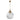 Waterworks Aurora Ceiling Mounted Large Pendant in Brass