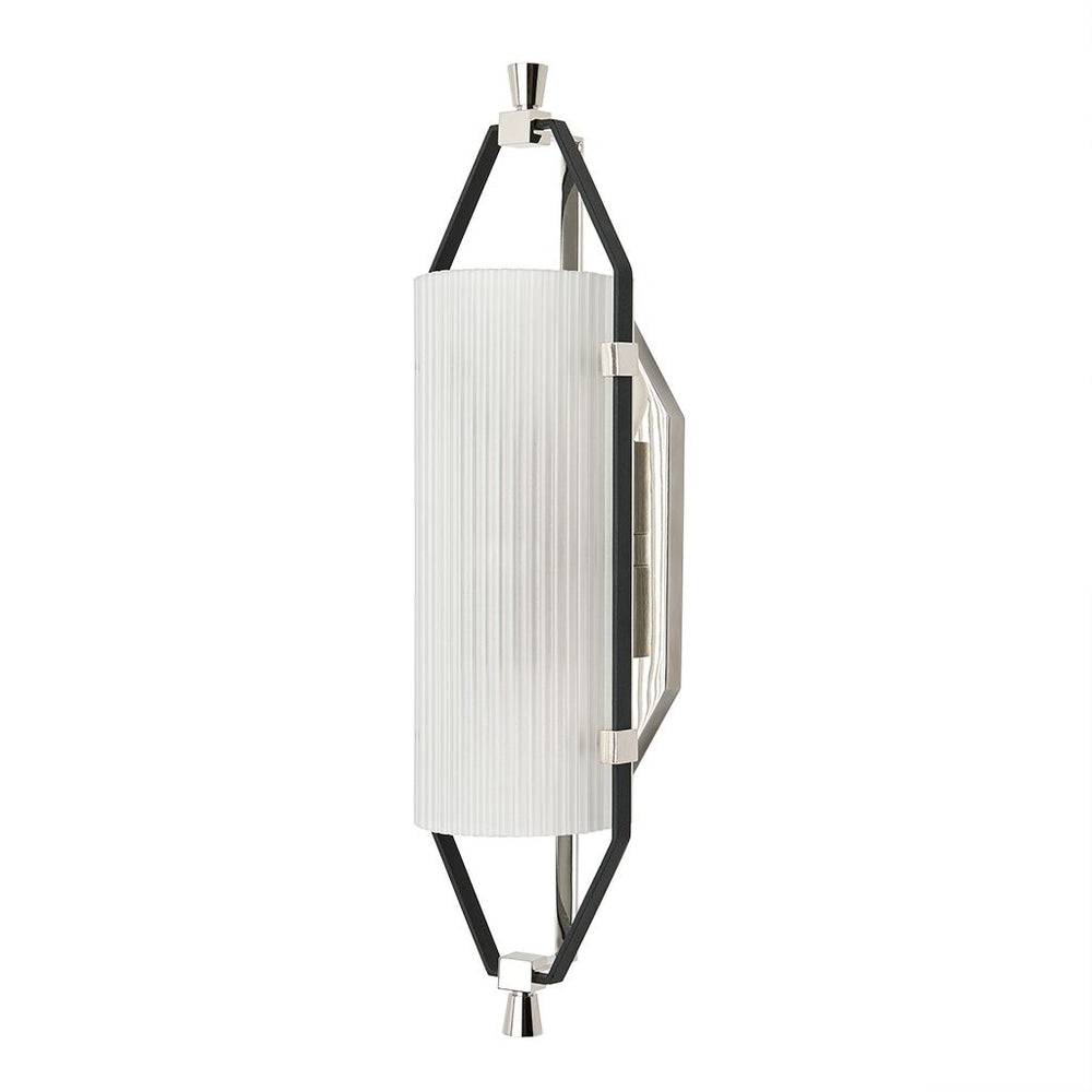 Waterworks Addair Wall Mounted Single Sconce in Nickel