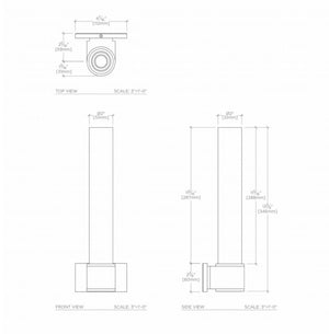 Waterworks Opus Wall Mounted Single Arm Sconce in Nickel