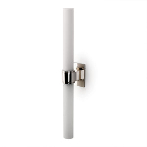 Waterworks Opus Double Arm Sconce in Nickel