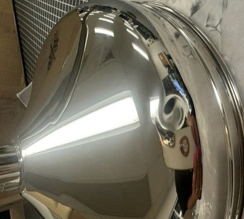 Waterworks Universal Classic 10" Rain Showerhead in Nickel