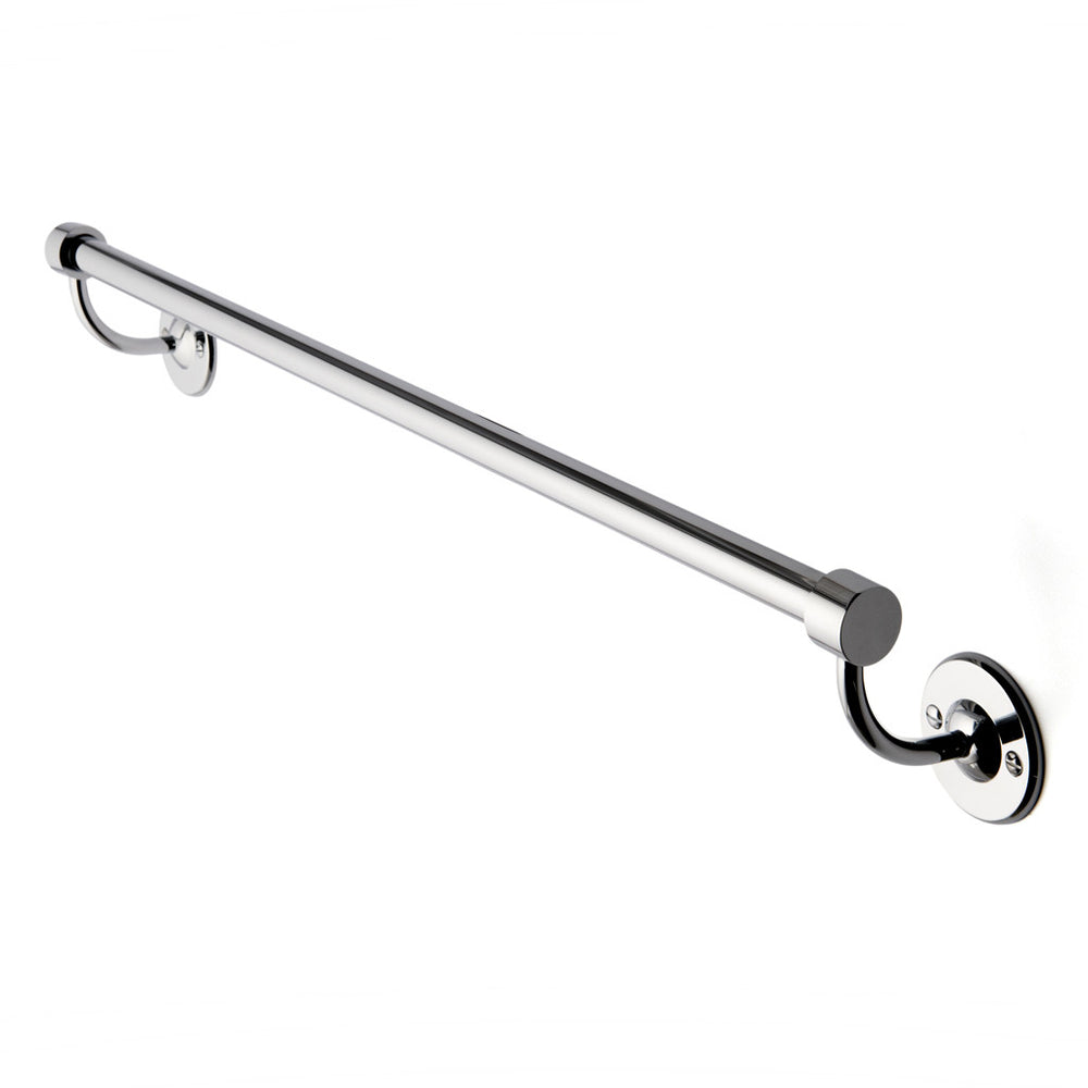 Waterworks Highgate 24" Towel Bar in Nickel