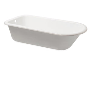 Waterworks Savoy Oval Cast Iron Bathtub in Primed with Tub Feet For Sale Online