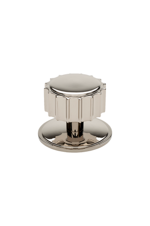 Waterworks Portico 1 1/2" Knob in Unlacquered Brass