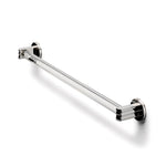 Waterworks Boulevard 24" Crystal Towel Bar in Nickel