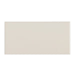 Waterworks Campus Field Tile 3" x 6" Bullnose Single (Short) in Off White Glossy