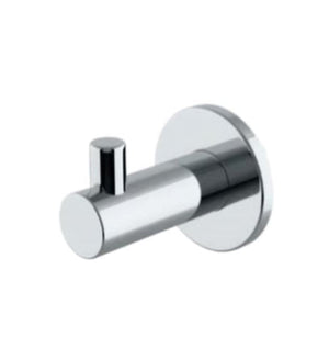 Waterworks Decibel Single Robe Hook in Matte Nickel