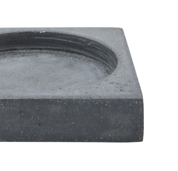 Waterworks Bowery Soap Dish in Graphite