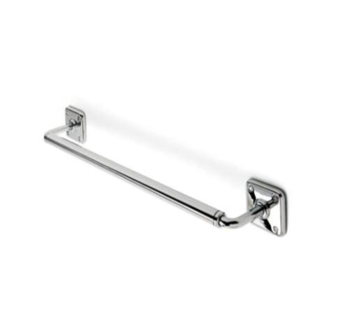 Waterworks Ludlow 18" Single Metal Towel Bar in Nickel