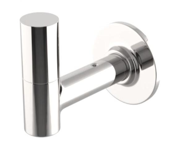 Waterworks Bond Robe Hook in Nickel PVD