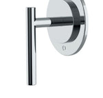 Waterworks Decibel Two Way Diverter Valve Trim for Thermostatic with Modern Dot and Metal Lever in Chrome