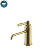 Waterworks Universal Industrial One Hole Filtered Cold Water Dispenser with Metal Lever Handle in Burnished Brass