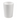 Waterworks Resin Round Toothbrush Holder in Frost