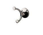 Waterworks Easton Double Robe Hook in Nickel