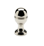 Waterworks Cushing 7/8" Knob in Unlacquered Brass
