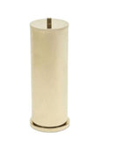 Waterworks Essentials Freestanding Paper Container in Brass