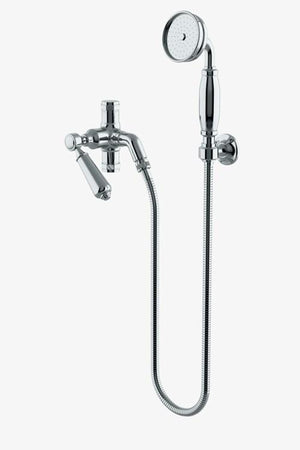 Waterworks Easton Classic Handshower with Diverter and Metal Lever Handle in Chrome