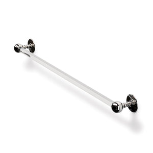 Waterworks Etoile 18" Towel Bar in Brass