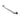 Waterworks Flyte 24" Single Towel Bar in Aged Brass