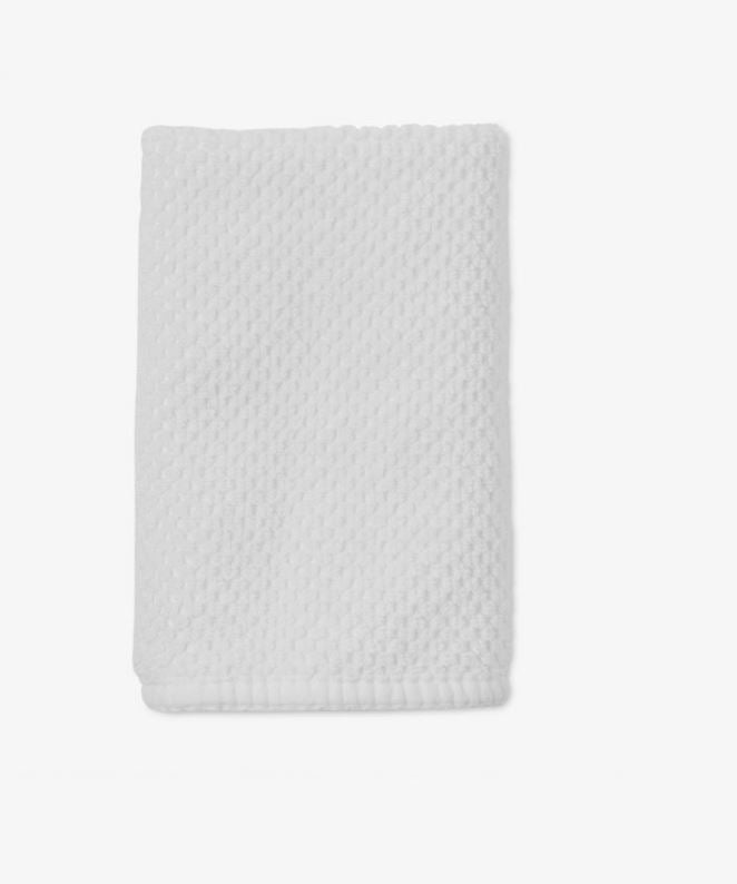 Waterworks Grano Wash Towel in White