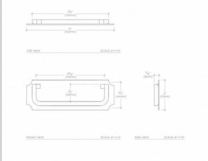 Waterworks Guilford 6" Pull in Nickel