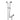 Waterworks Highgate Handshower on Bar with White Handle in Chrome