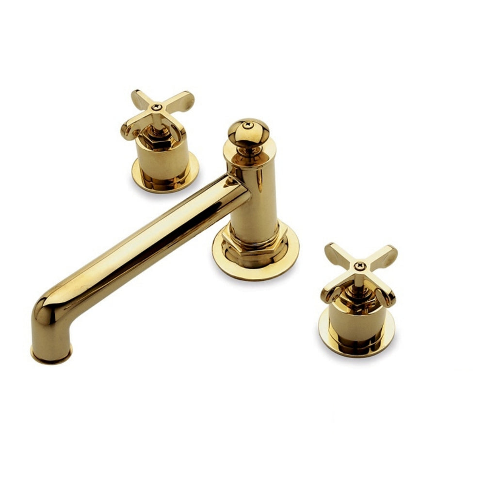 Waterworks Henry Low Profile Concealed Tub Filler without Handshower in Brass