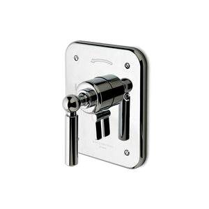 Waterworks Ludlow Pressure Balance with Diverter Trim with Metal Lever Handle in Chrome