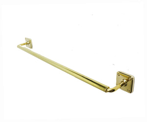 Waterworks Ludlow 24" Towel Bar in Brass