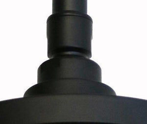 Waterworks Flyte Pressure Balance Control Valve Trim with .25 Metal Cross Handle in Matte Black