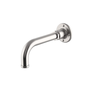 Waterworks Regulator Shower Arm and Flange in Nickel