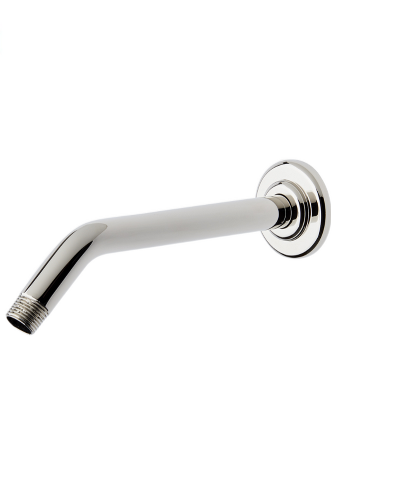 Waterworks Ludlow Volta Wall Mounted Shower Arm and Flange in Chrome