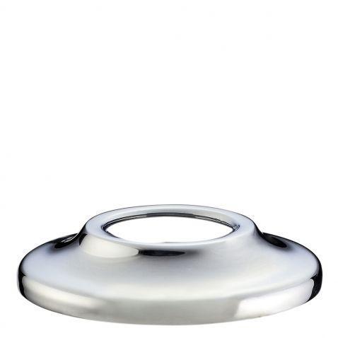 Waterworks Universal Round Pressure Balance with Diverter Trim with White Porcelain Lever Handle in Chrome