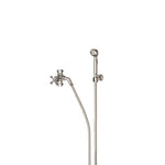 Waterworks Dash Handshower on Hook with Diverter for Exposed Thermostatic Shower System in Chrome