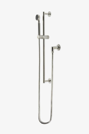 Waterworks Bond Handshower on Bar in Matte Chrome