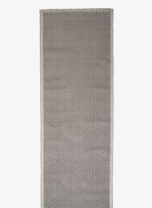 Waterworks Grano Sculpted Rug 23 1/2" x 72" in Gray