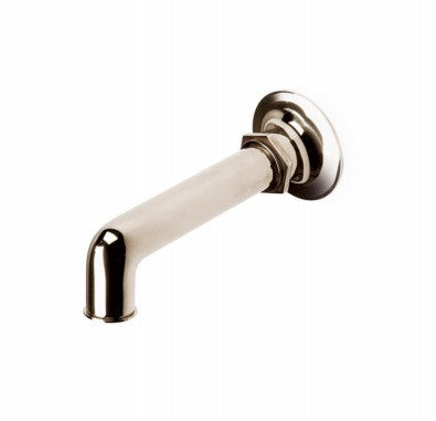 Waterworks Henry Tub Spout in Unlacquered Brass