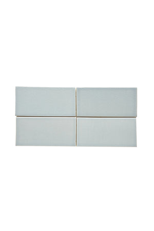Waterworks Architectonics Handmade Field Tile 3" x 6" in Icewater Glossy Crackle For Sale Online