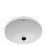 Manchester Undermount Oval 19 1/4" x 15 1/2" x 8" Bathroom Single Glaze Sink in Cool White