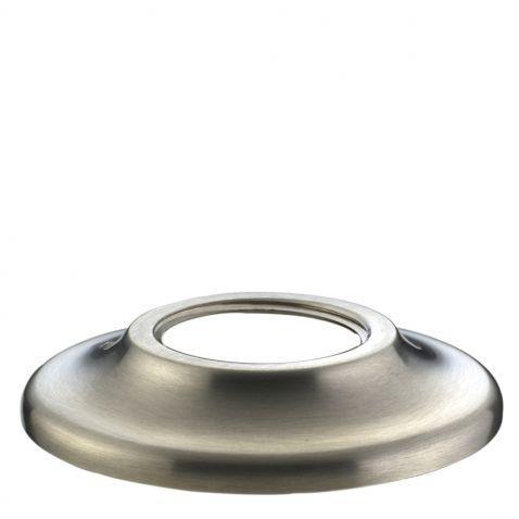 Waterworks Normandy Drop In or Undermount Oval Hammered Copper Lavatory Sink 13 3/16" x 10 7/16" x 5 11/16" in Matte Nickel