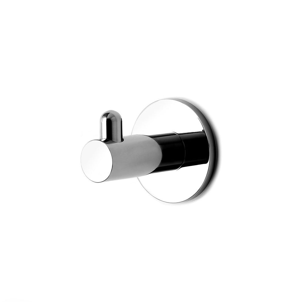 Waterworks Flyte Single Robe Hook in Antique Brass