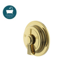 Waterworks Foro Thermostatic Control Valve Trim with Metal Lever Handle in Brass